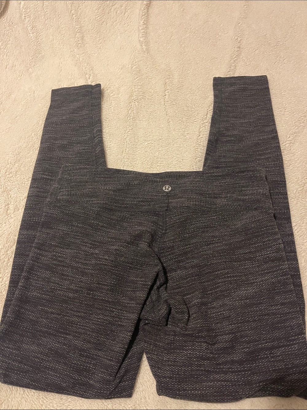 Lululemon Gray Knit Leggings Women’s 6
